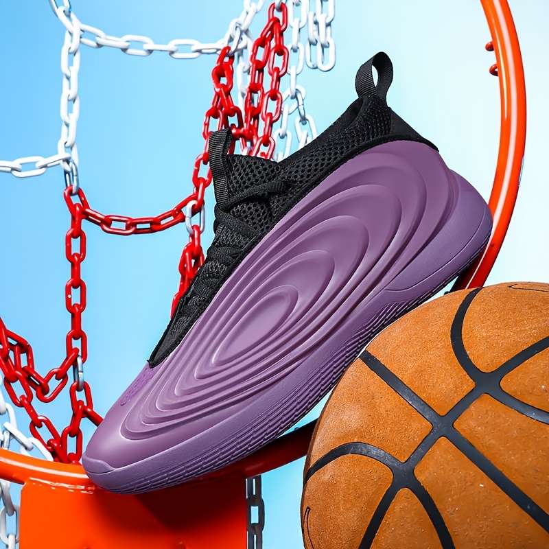 Basketball Shoes Color Purple Sizeuk 7.5