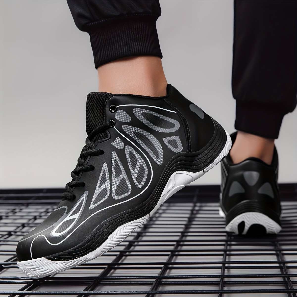 Basketball Shoes Color Black Sizeuk 5.5