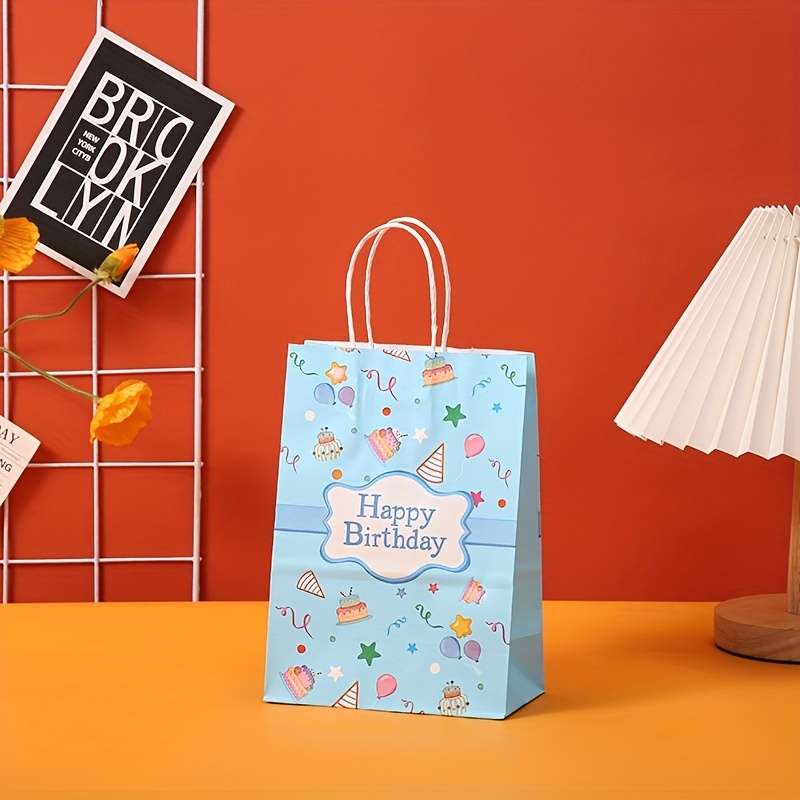 Gift Bags Style Cartoon Multicolor Quantity A Style 7Pcs
