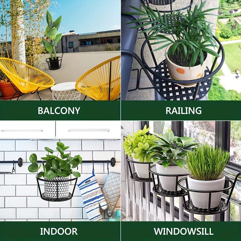 Flowerpot Color Black