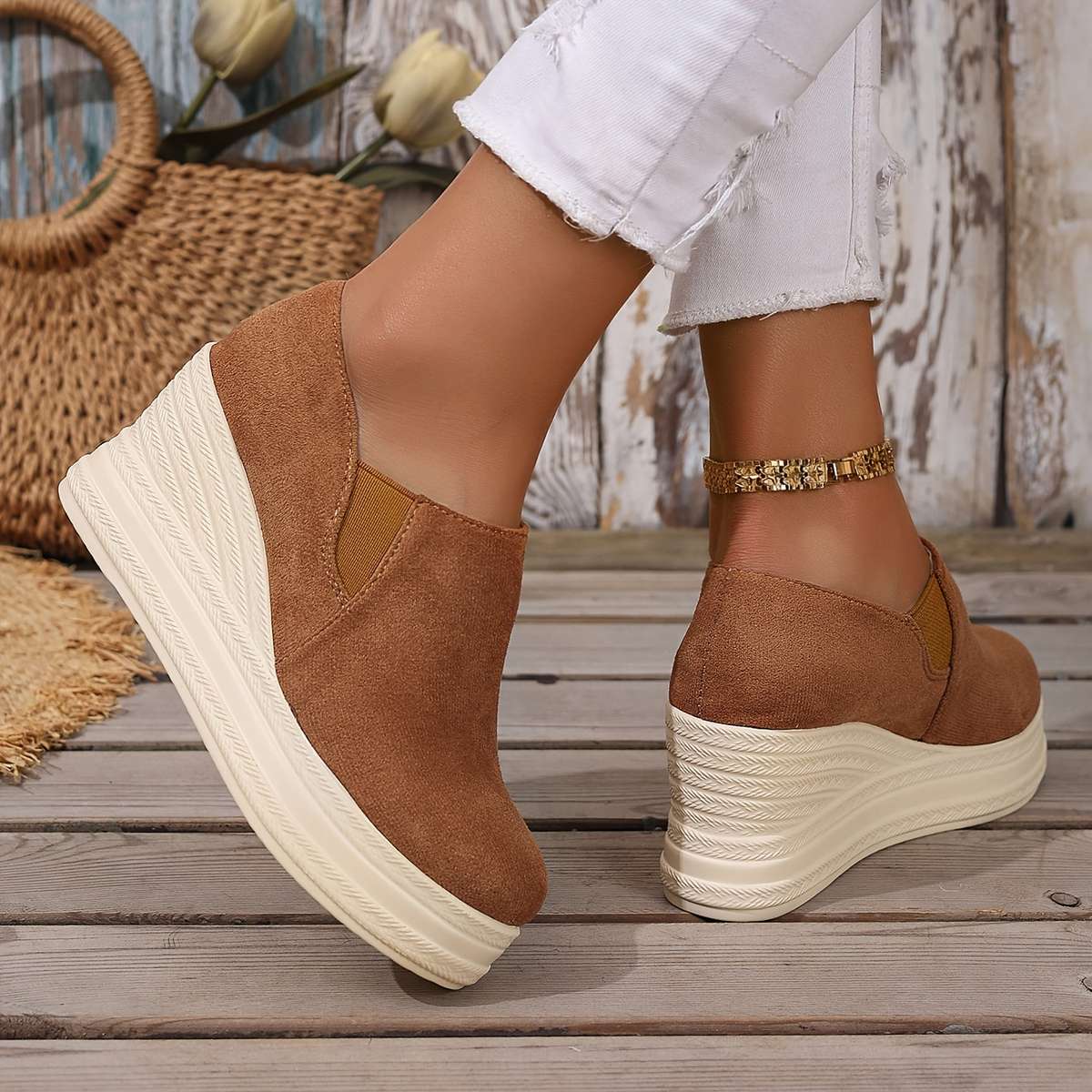 Women S High Heels Color Light Brown1 Sizeuk 4