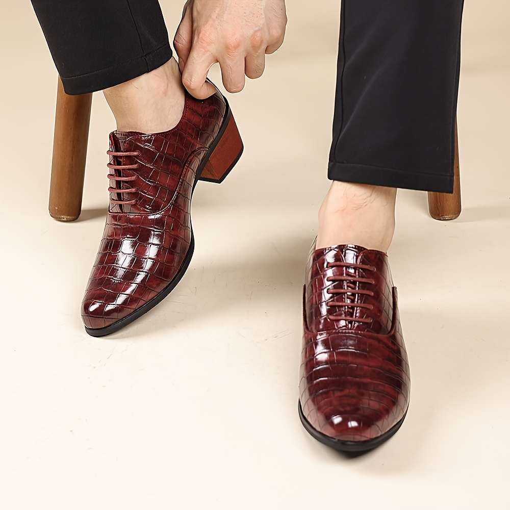 Mens Leather Shoes Color Brown Sizeuk 10
