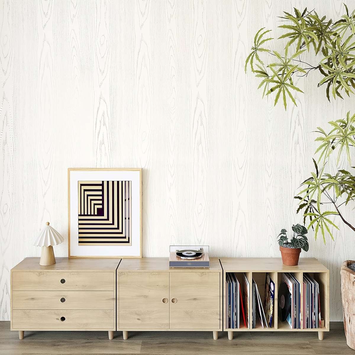Self Adhesive Floor Stickers Log Epic 40Cm Wide * 500Cm