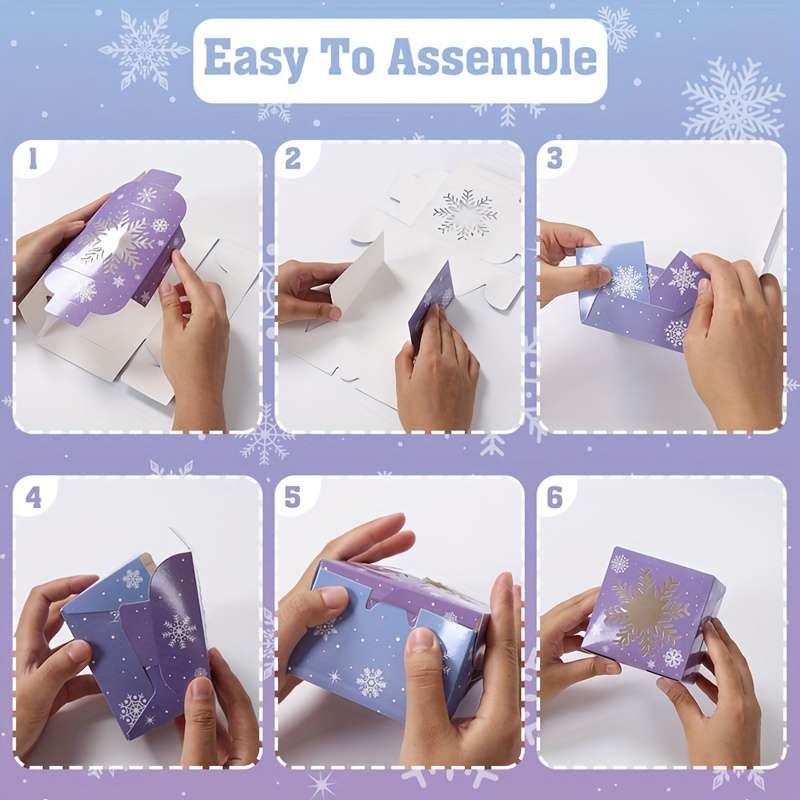 Christmas Gift Boxes Quantity 6Pcs