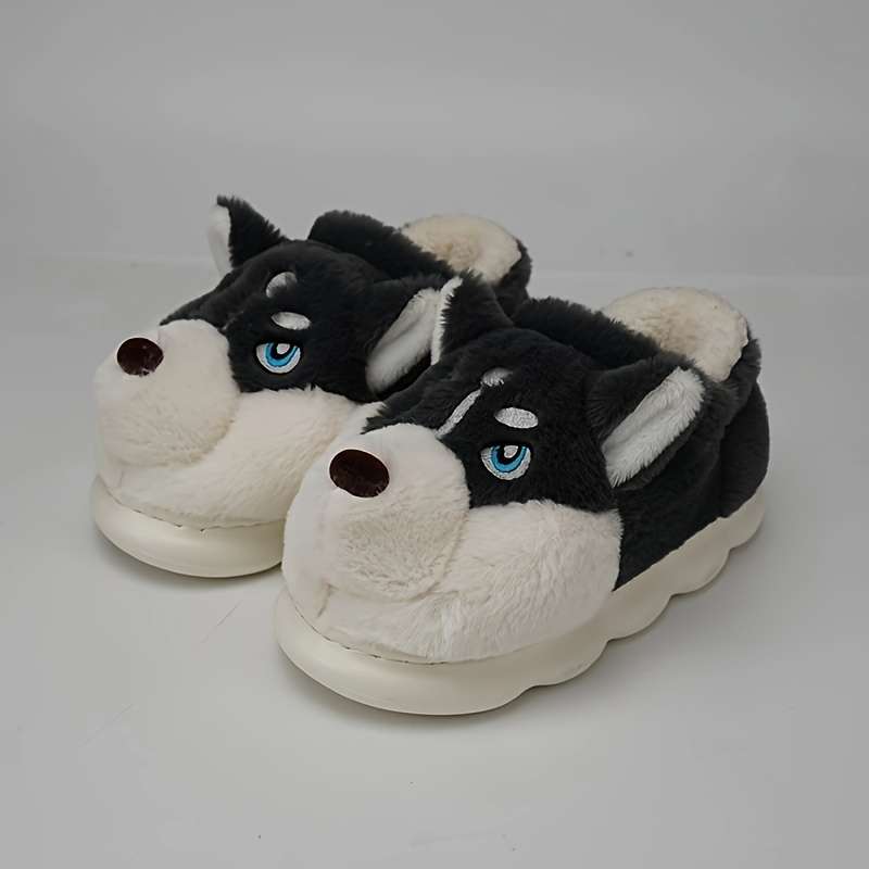 Cotton Slippers Color Dark Gray Sizeuk 4.5-5