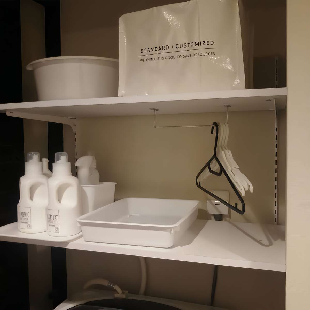 Bathroom Storage Rack Model Metal Hanger  4 Screws