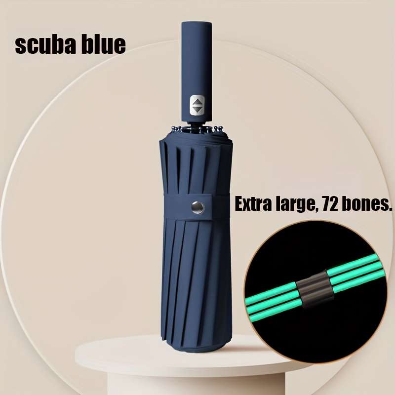 Umbrella Color 12K Dark Blue 33 Automatic Umbrella