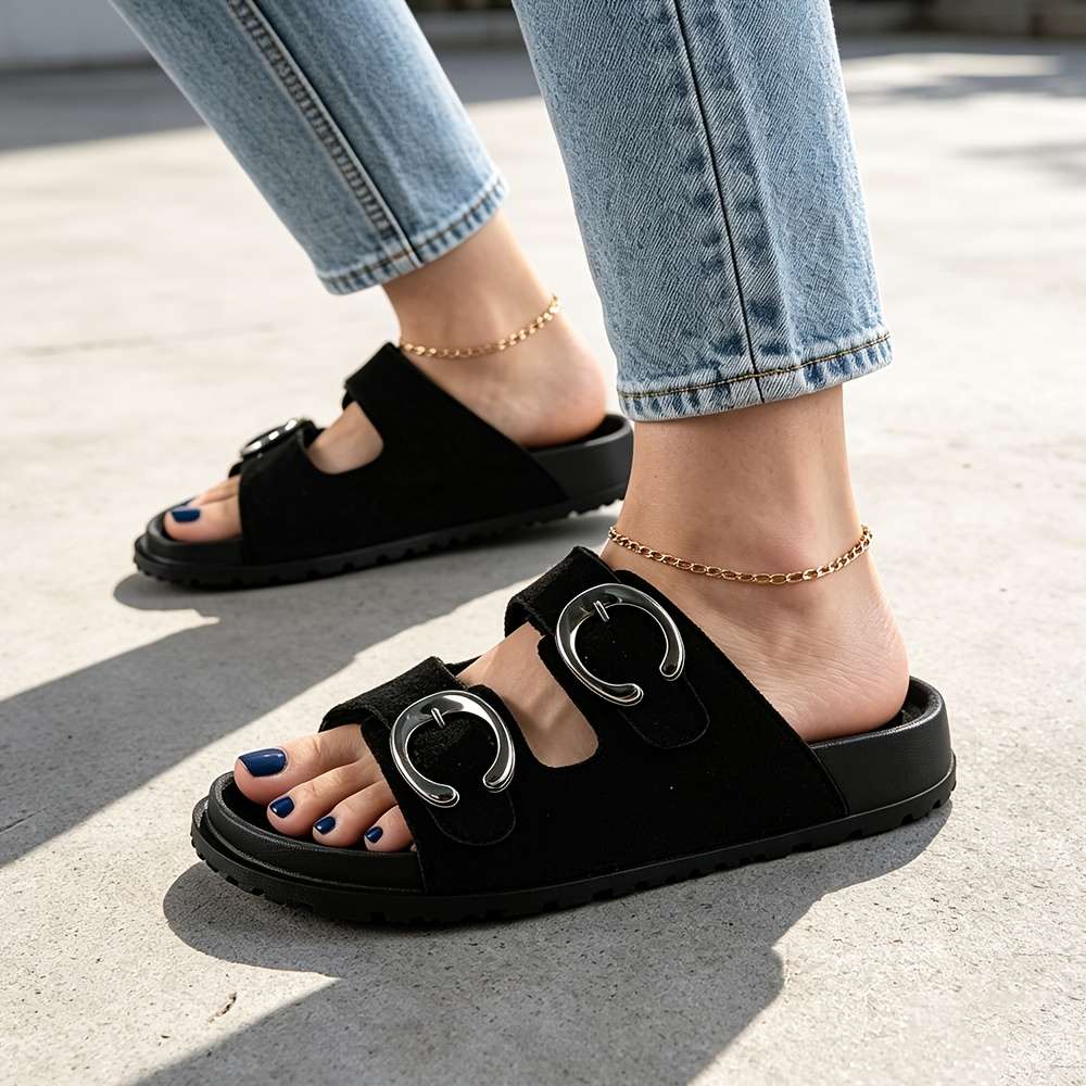 Sandals Color Black Size Uk 2