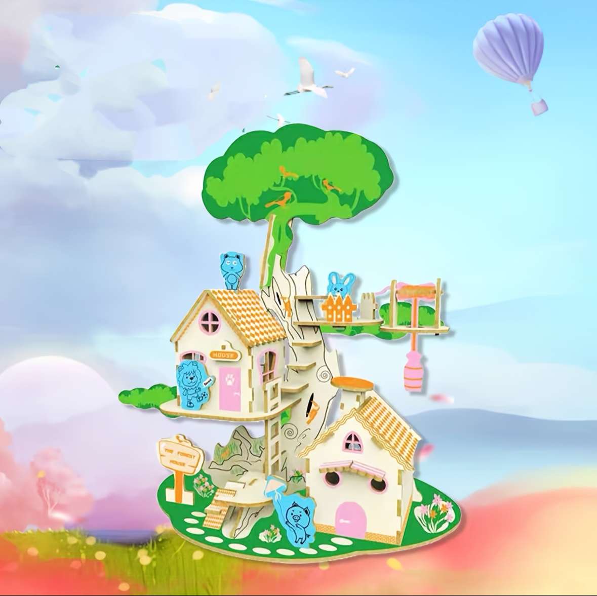 Building Toy Architectural Model Toy Set Model A 1