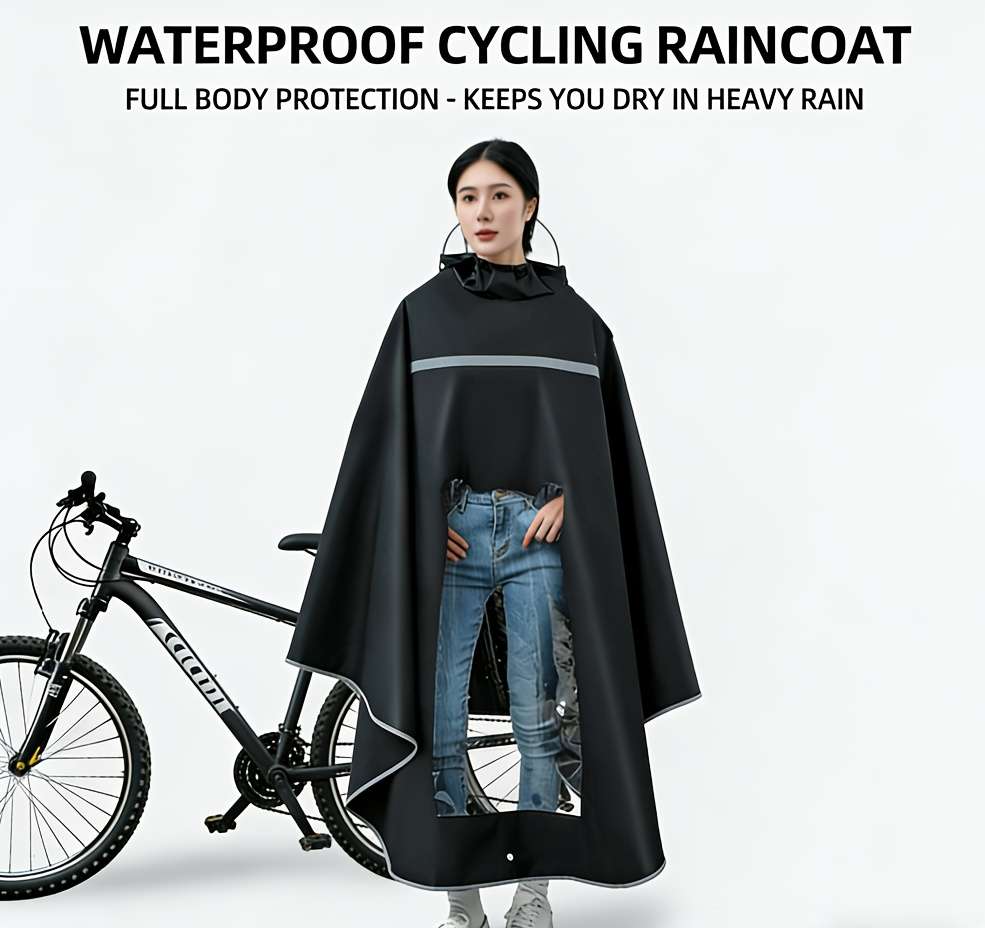 Raincoat Black Size Onesize