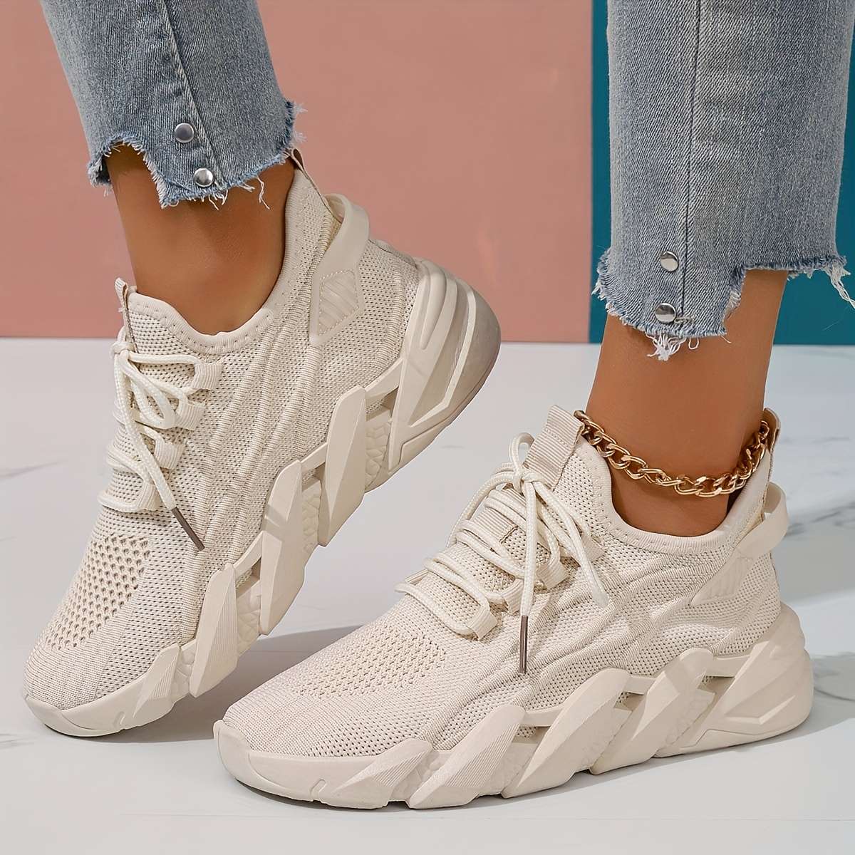 Women S Sneakers Color Camel Sizeuk 7