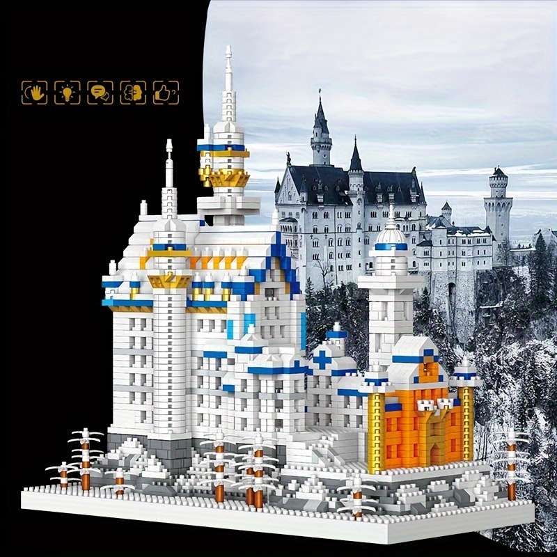 Building Toy Architectural Model Toy Set Quantity 2790Pcs