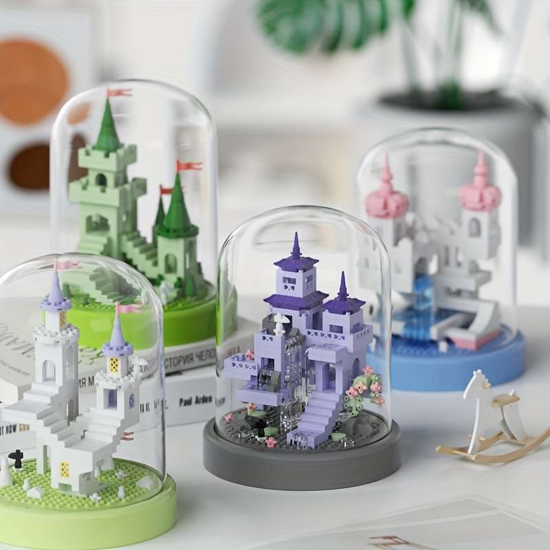 Building Toy Architectural Model Toy Set Style 294Pcs Castle In The Forest