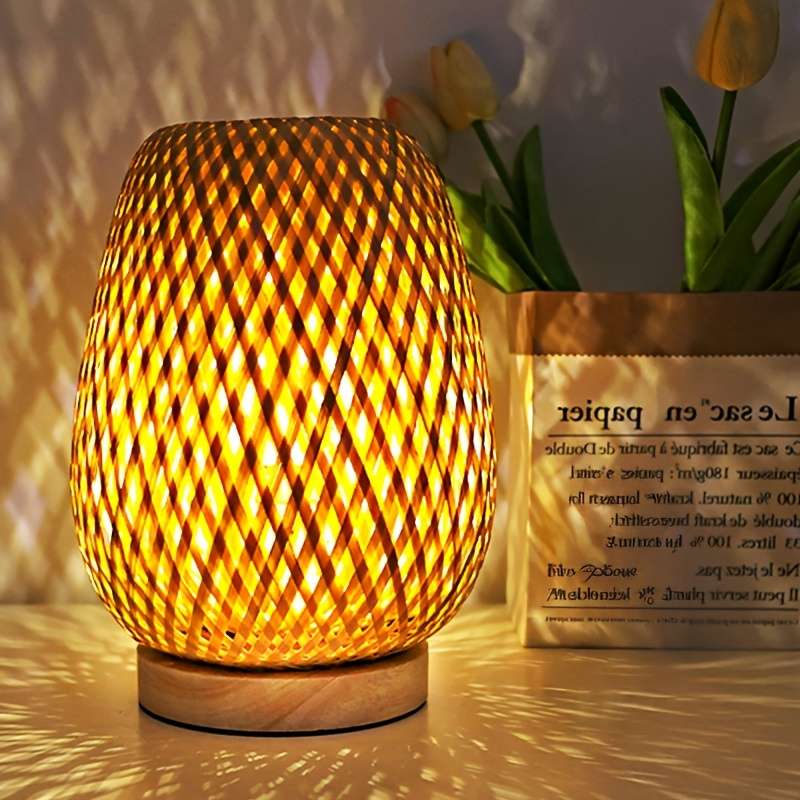 Portable Lamp Style Log Wind