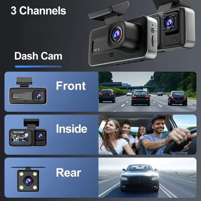 Dashcam Items 2 Front And Interior Cameras No Card