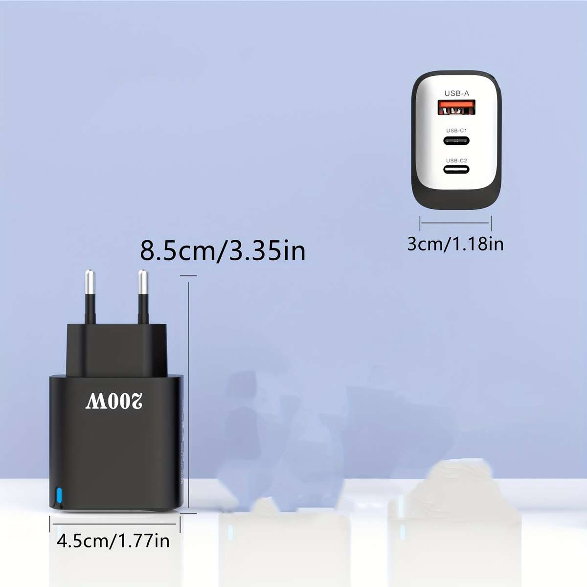 Charger Color White