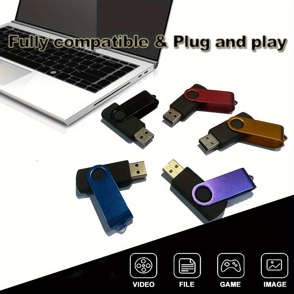 Usb Flash Drive Capacity 2Gb 5Pcs