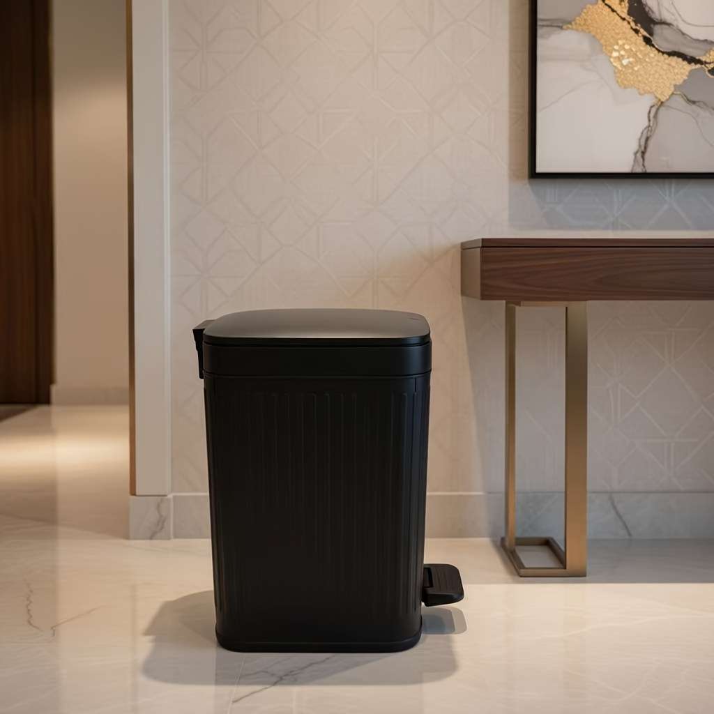 Garbage Can Color Black