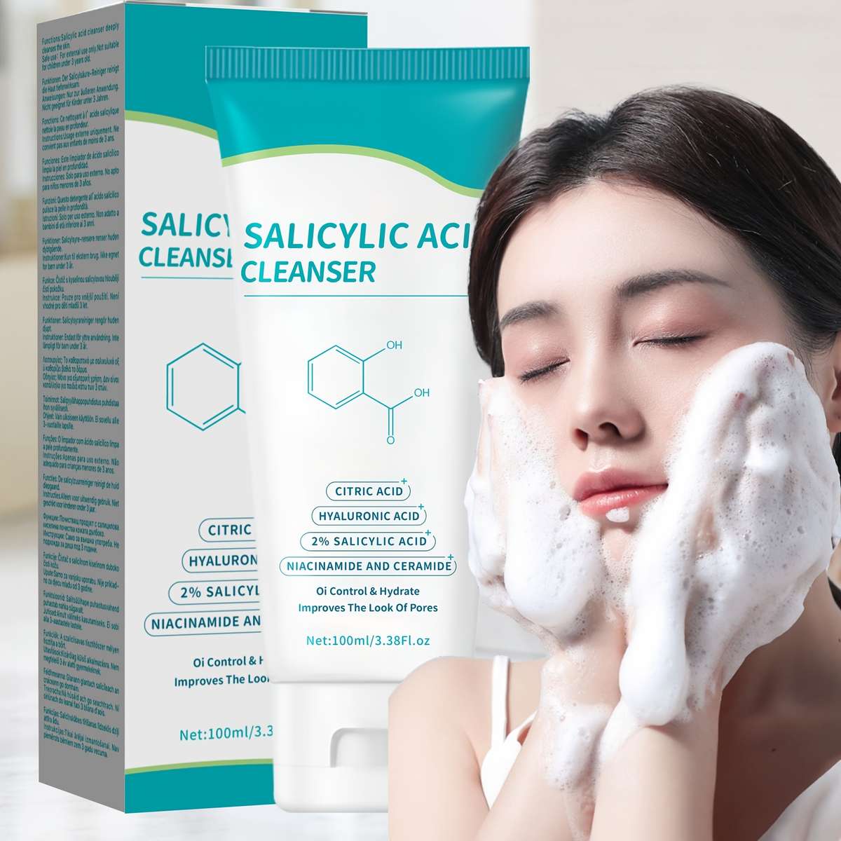 Facial Cleansing Capacity Gs6002 2Pcs
