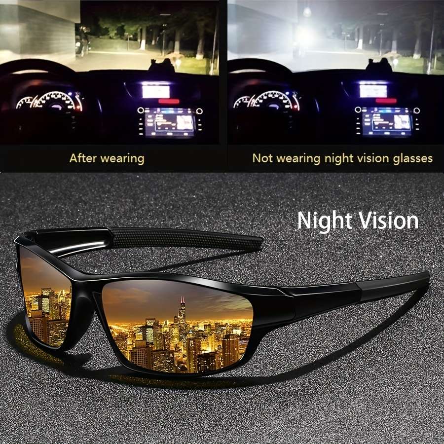 Cycling Glasses Color Nightvision