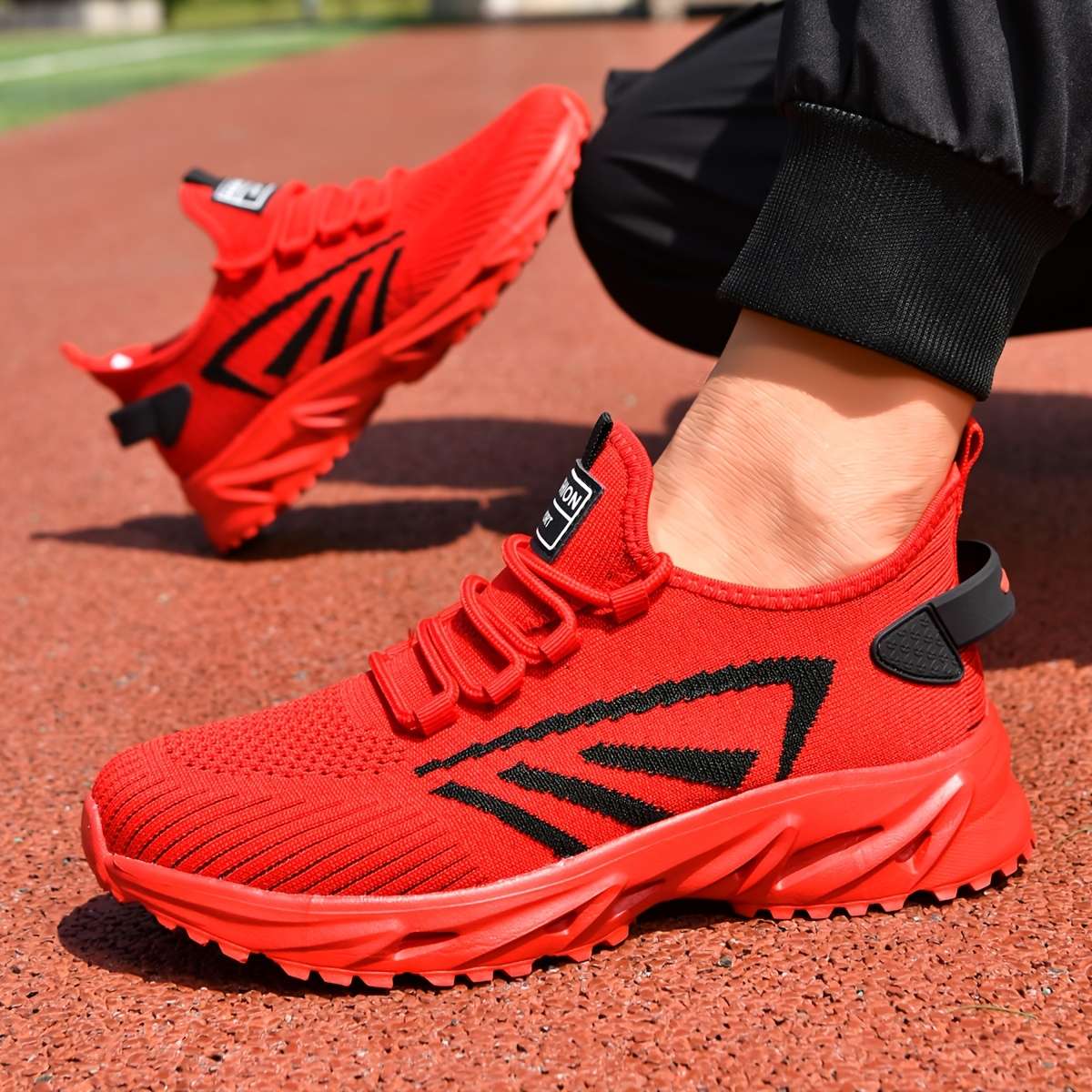 Sneakers Color Red Sizeuk 7