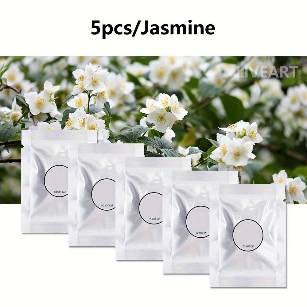 Car Aromatherapy Perfume Items 5Pcs Rose