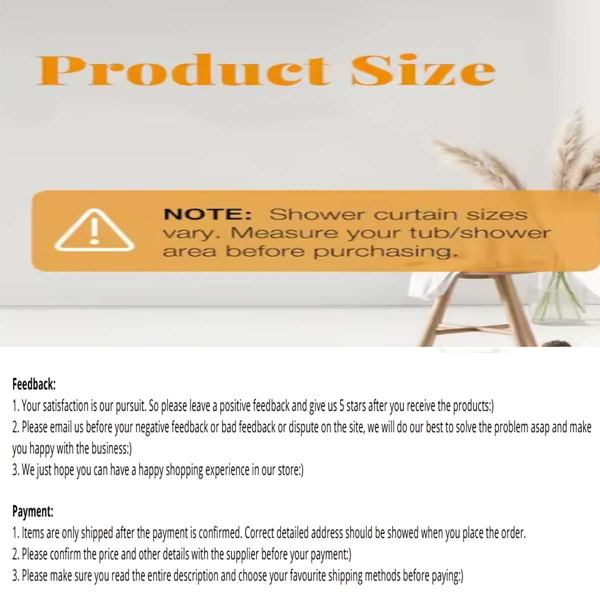Waterproof Shower Curtain Size 150*180Cm59.06*70.87In
