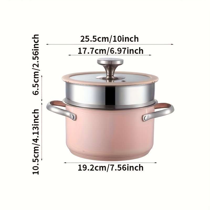 Ultimate Pink Single Set Ceramic Coated Cookware Outdoor