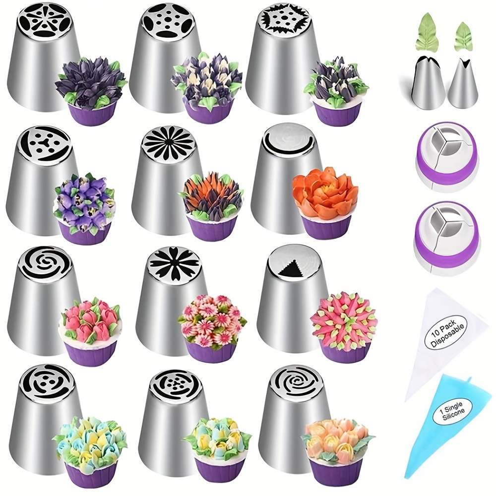 Piping Nozzle Quantity 27Pcs