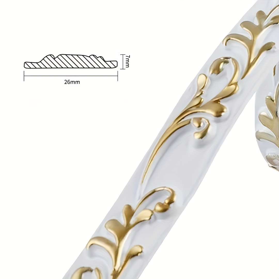 Skirting Board White Golden Model 2M
