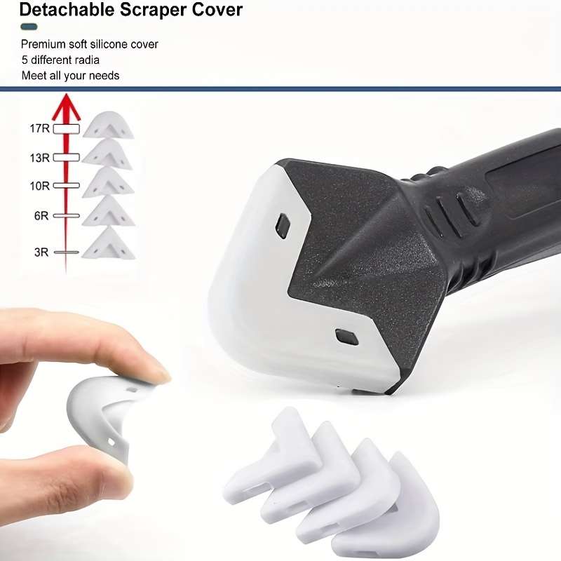 5In1 Silicone Caulking Tool Kit Multifunctional Grout Remover And Finisher For Bathroom