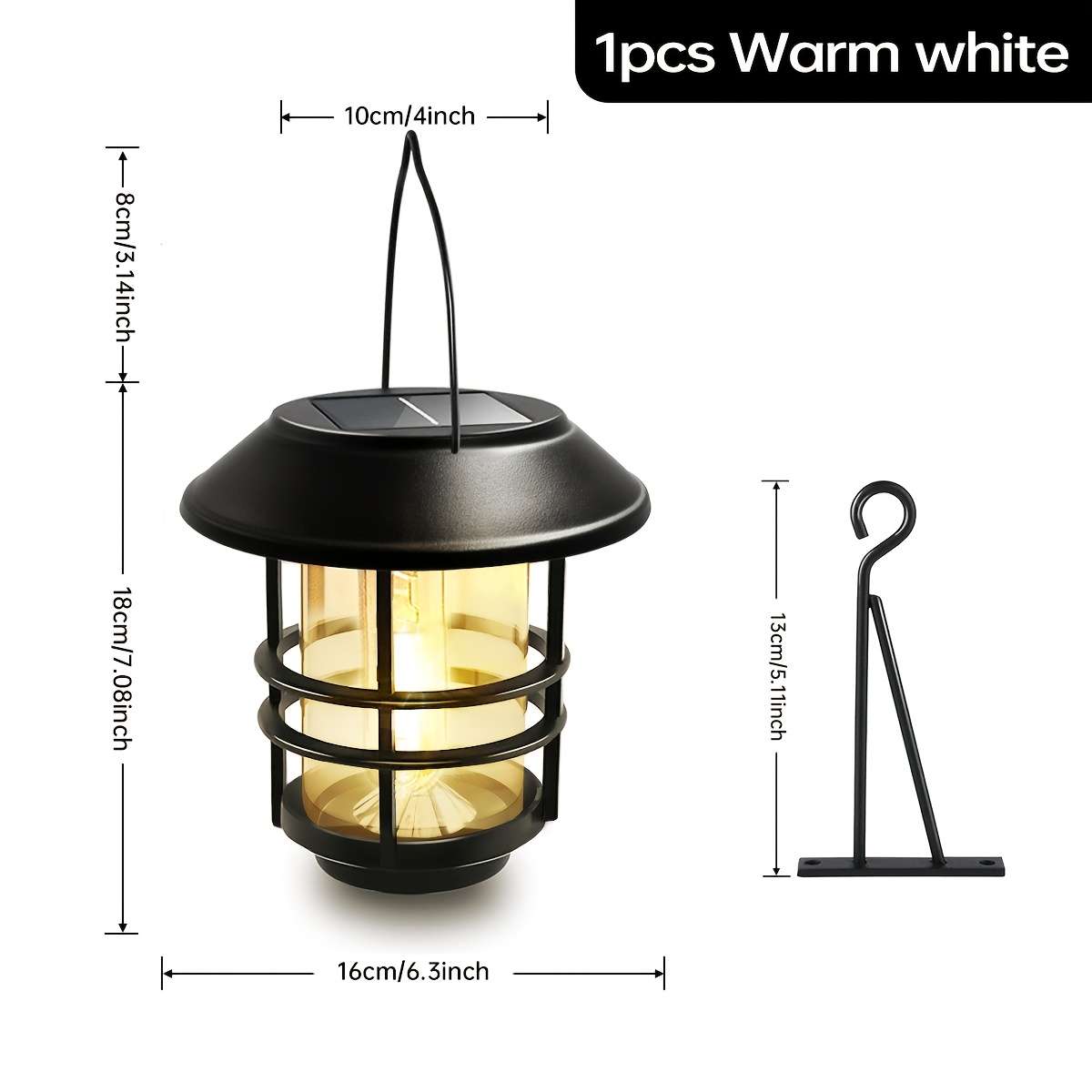 Solar Emergency Lights Quantity 2Pcs