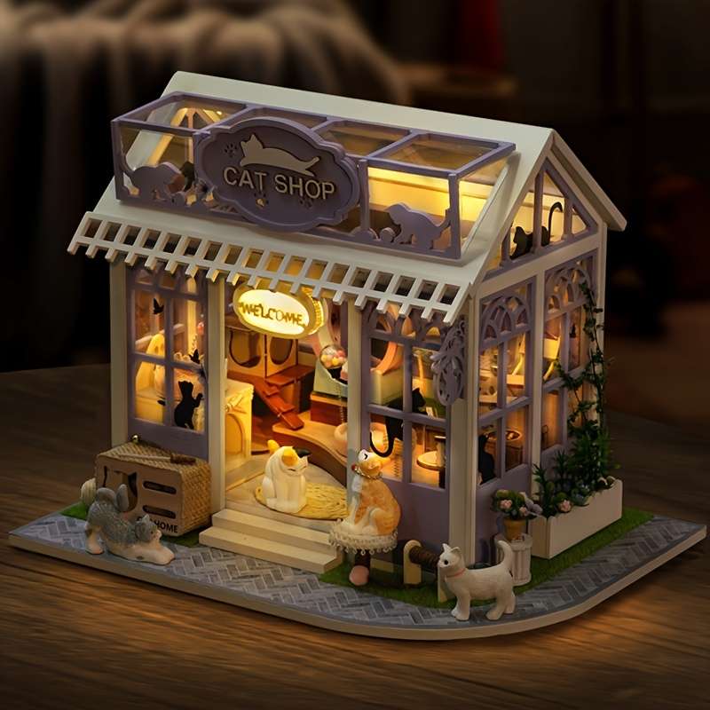 Building Toy Architectural Model Toy Set Items Flourishing Flower Shop  Add   Tools