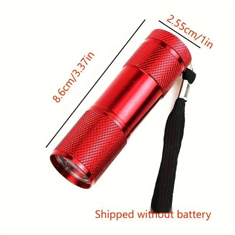 Efficient Portable Outdoor Flashlight With Led Patterns Aluminum Daily Reliable