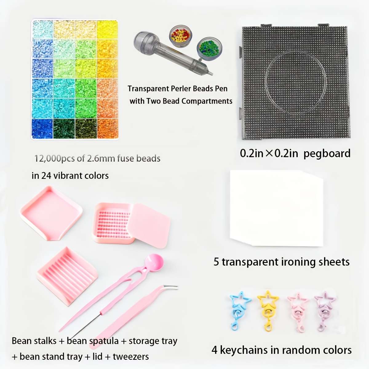 Perler Bead Set Series 5 17 Pcs