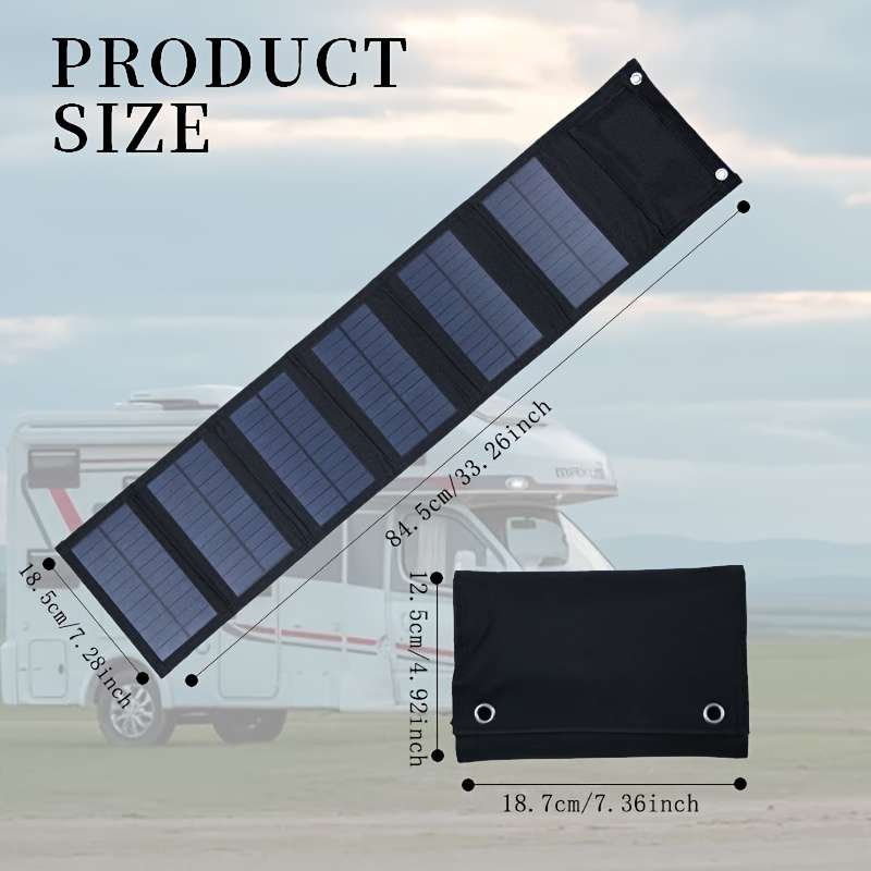 Solar Panel Model Black 6 Fold