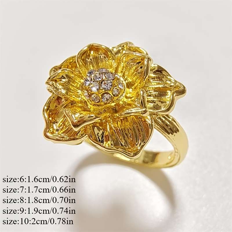 Minimalist Fashion Party Accessory Finger Ring Size 7