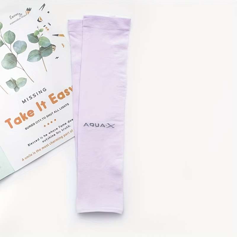 Sunscreen Sleeves Color 2Pairblack White Quantity 1 Pair