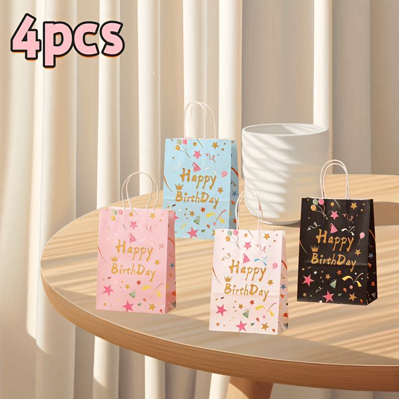 Gift Bags Style Cartoon Multicolor Quantity A Style 7Pcs
