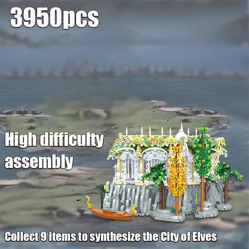 Building Toy Architectural Model Toy Set Model Bk 33241 3950Pcs