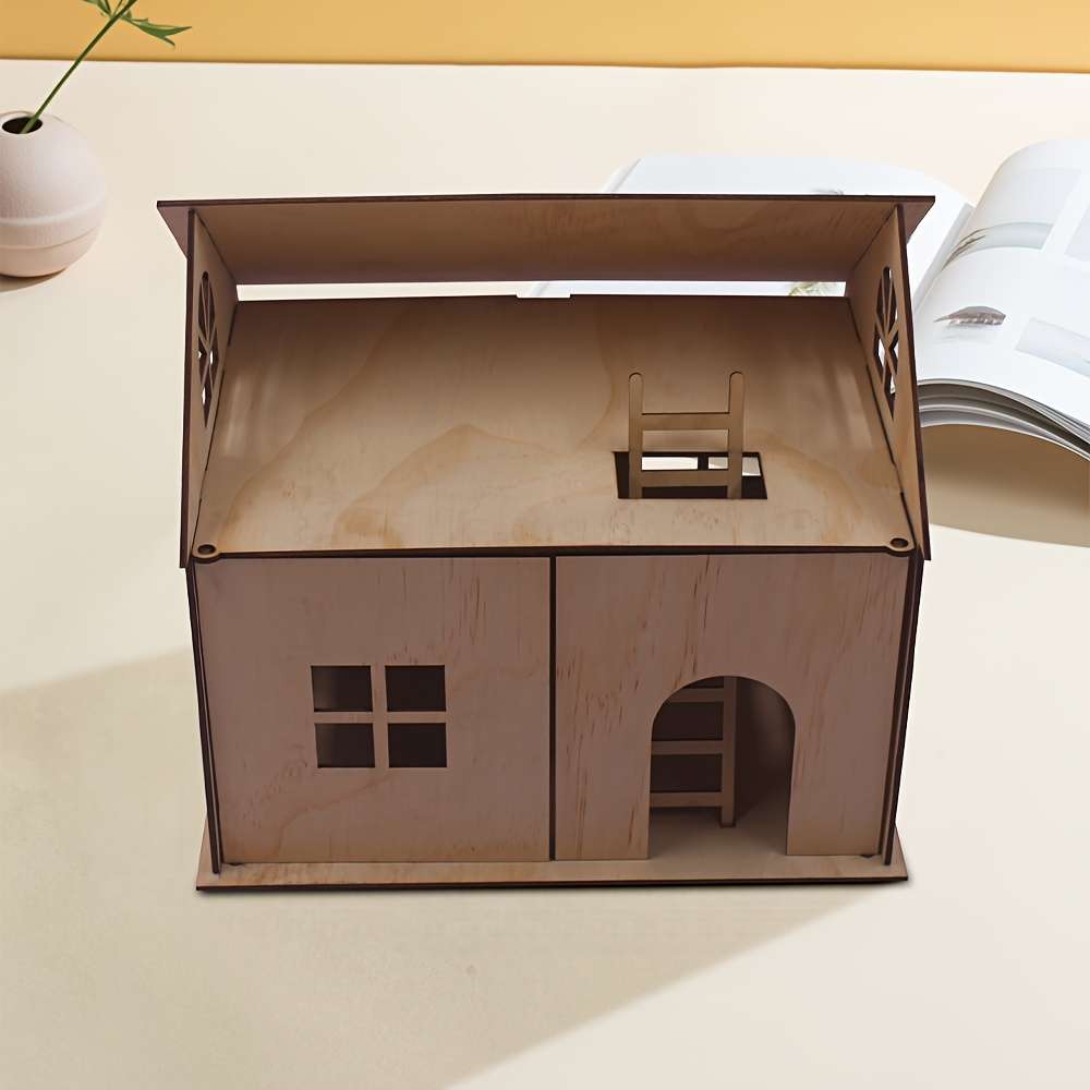 House Model Material Wooden