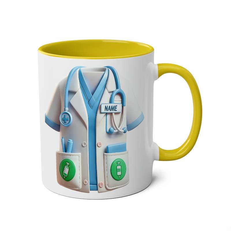 Water Cup Color Yellow