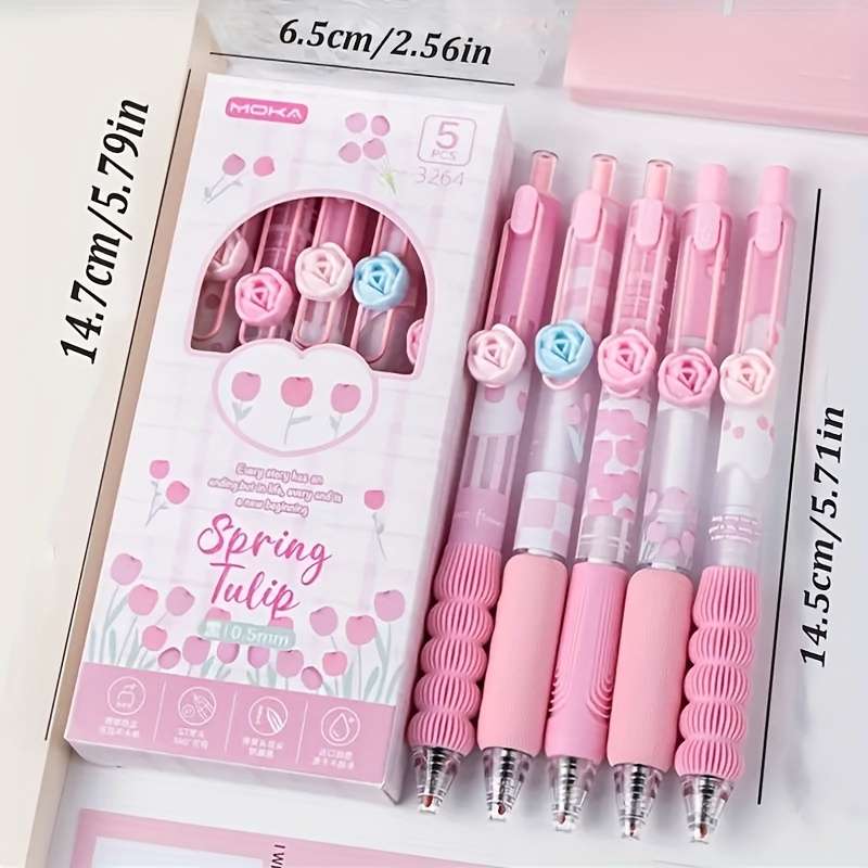 Pen Items Rose Quantity5pcs