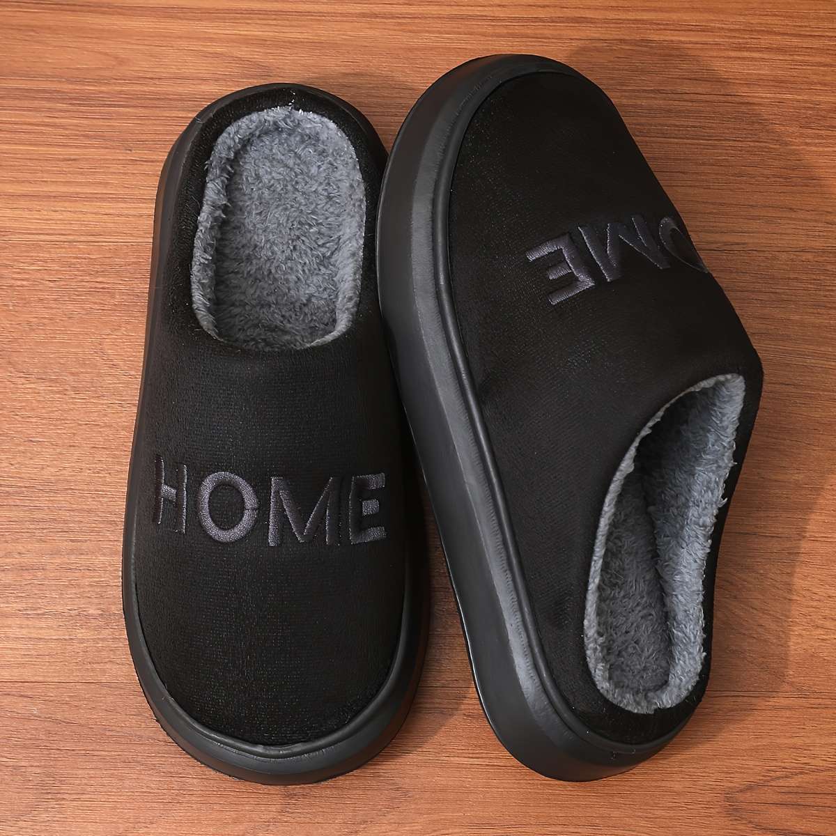Cotton Slippers Color Grey Sizeuk 7.5-8