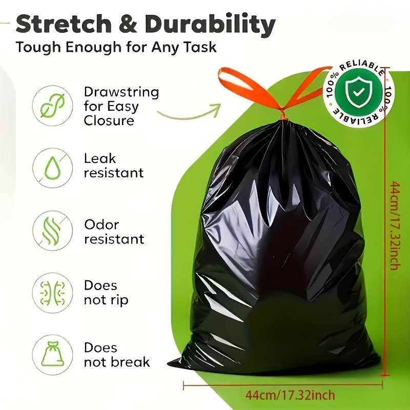 Trash Bagblackquantity300Pcs