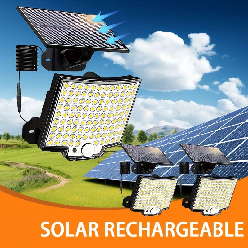 Solar Emergency Lights Items Solar Light 2Pcs