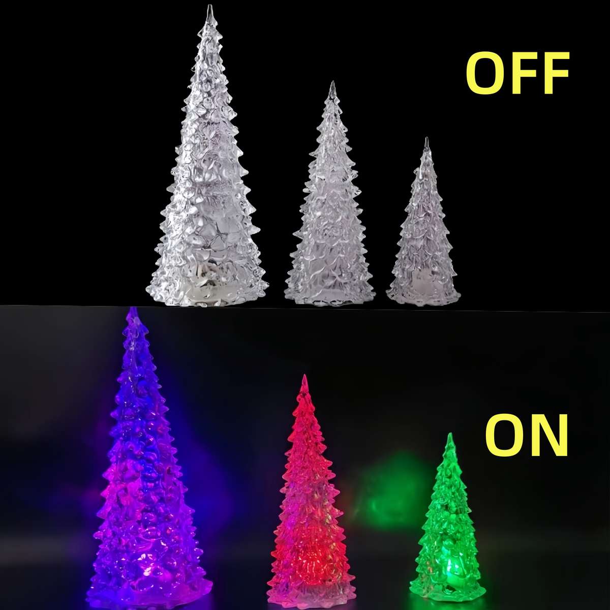 Christmas Lights 12.7Cm  4Pcs   Add  21.59Cm