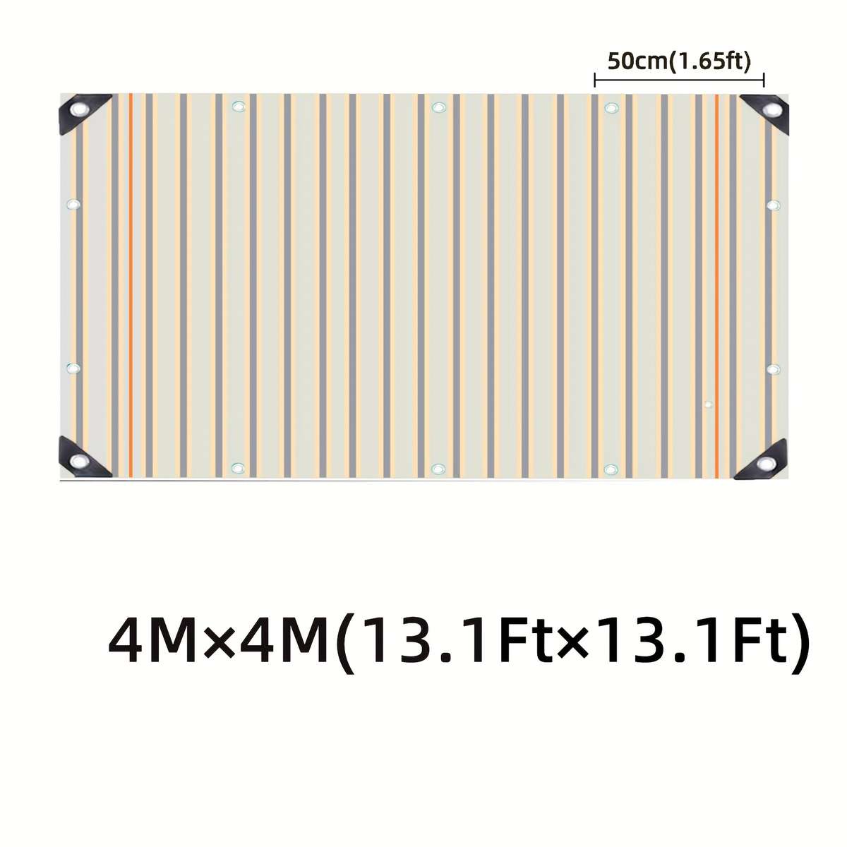 Shade Cloth Model 3Mx3M