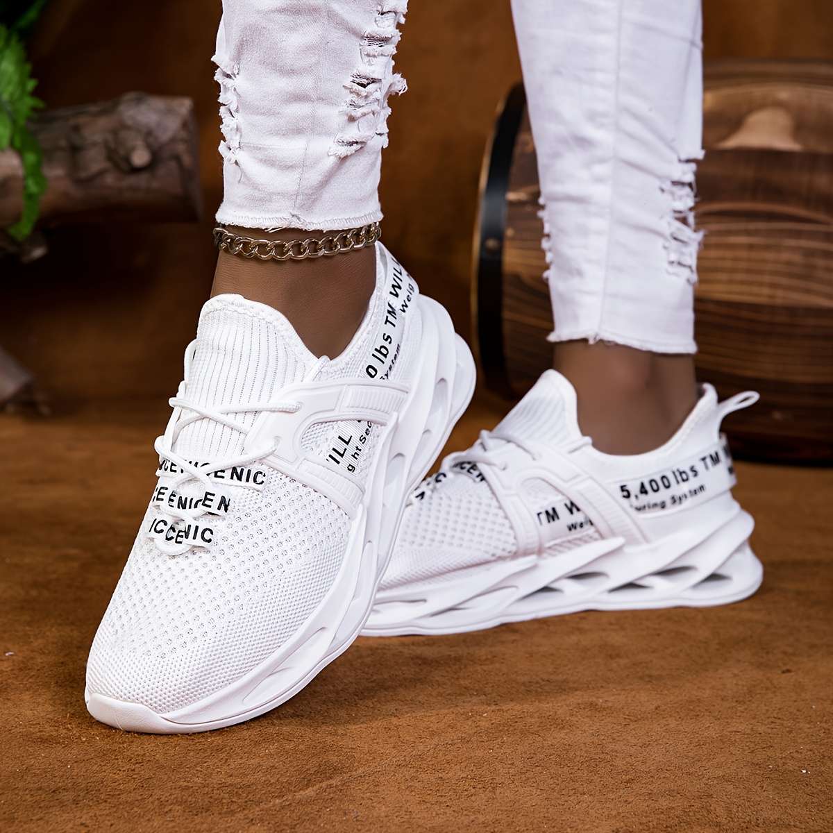 Women S Sneakers Color White Sizeuk 9.5