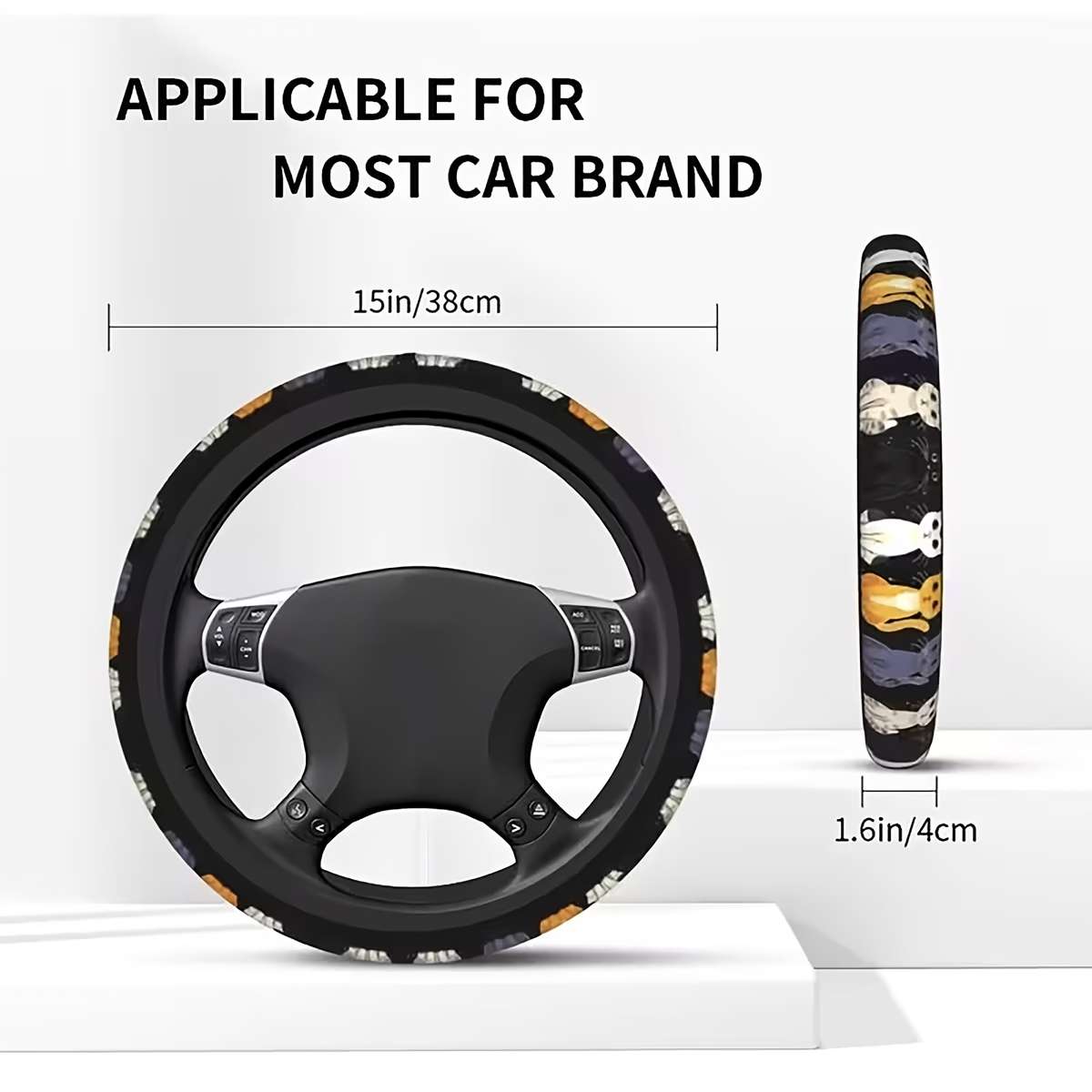 Car Steering Wheel Cover
